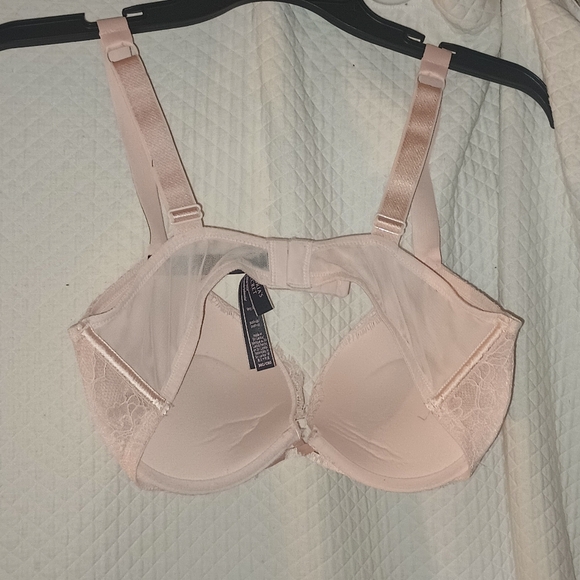 Victoria Secret Very Sexy Pink Lace Bling Straps Push-up Bra Size 36C - Picture 11 of 11